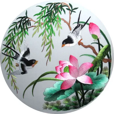 Suzhou Embroidery Kit 100% Silk Thread Classical Chinese