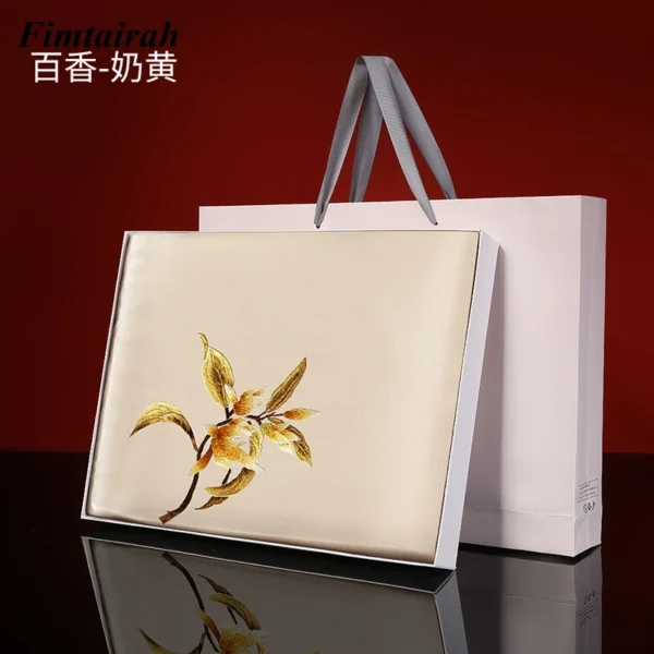 Premium Suzhou Embroidery Silk Shawl Women