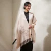 Women's 100% Wool Suzhou Embroidery Winter Shawl