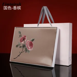 Premium Suzhou Embroidery Silk Shawl Women