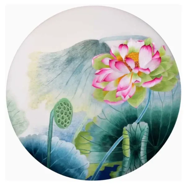 Suzhou Embroidery Lotus DIY Beginner Stitch Kit